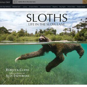 BOGO Sloths: Life in the Slow Lane Book  (Hardcover)
